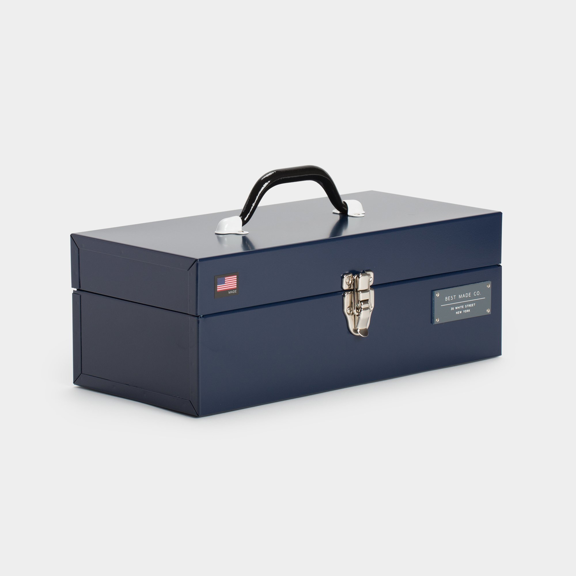 Best Made Company The 15 Inch Toolbox Left Navy