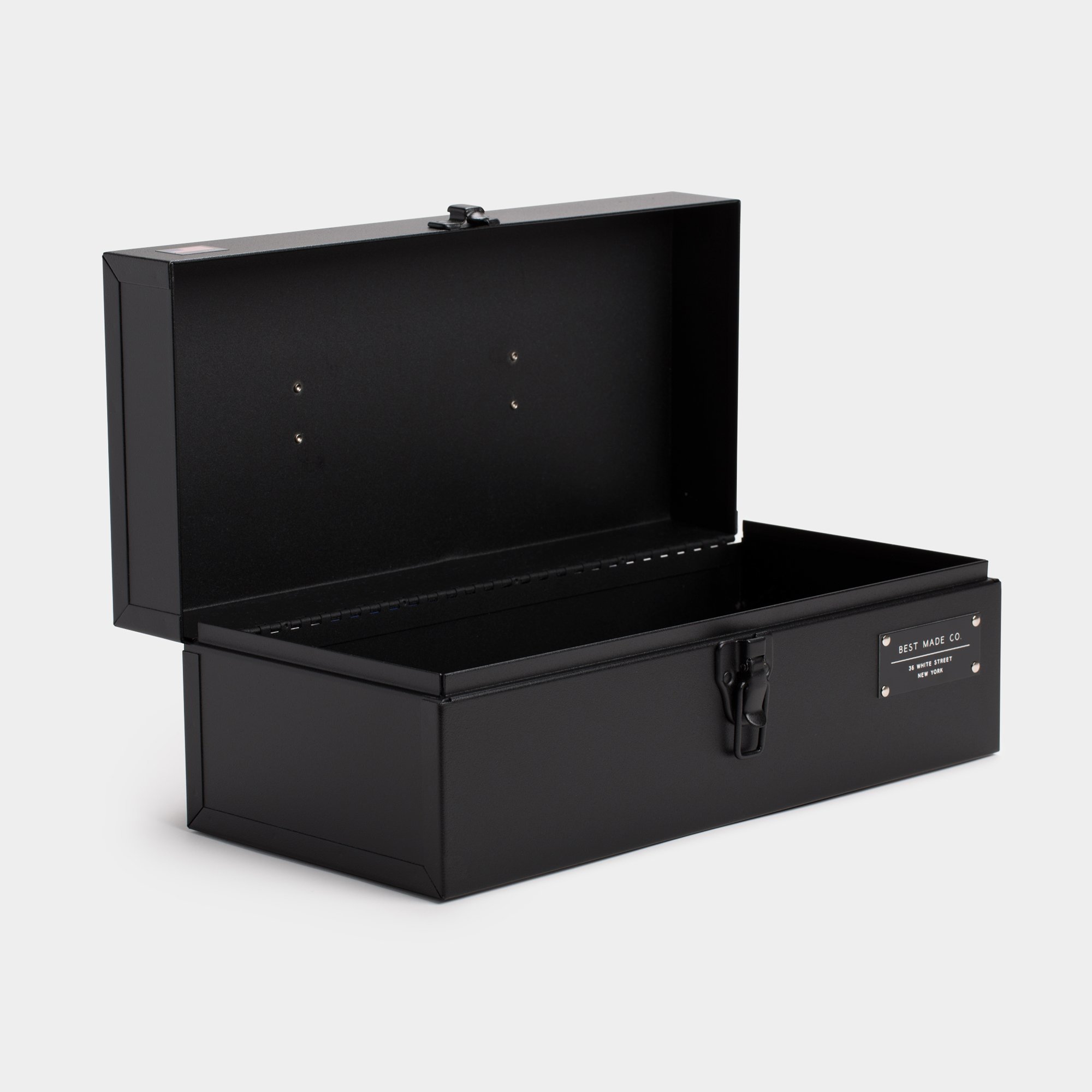 Best Made Company The 15 Inch Toolbox Open Black