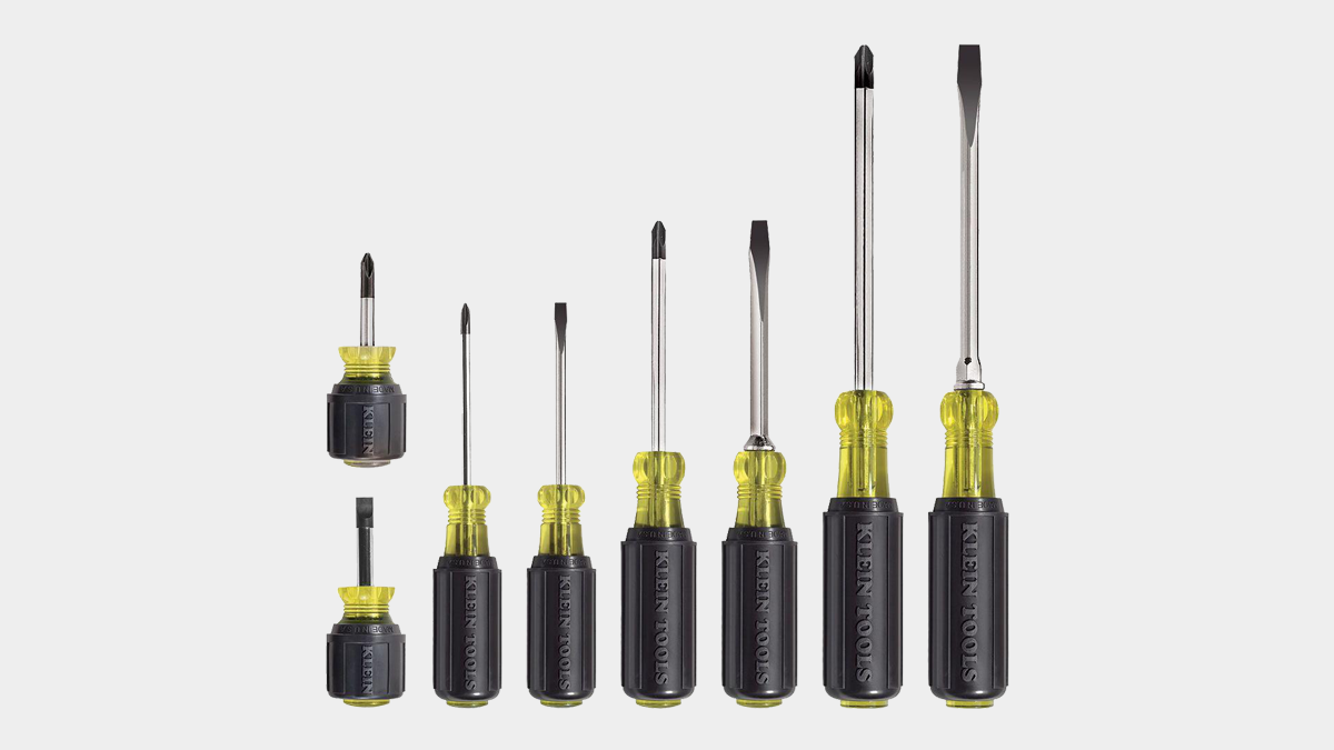 Klein Cushion-Grip Screwdriver Set