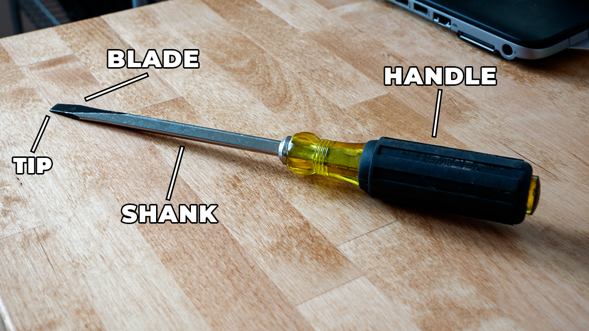 Screwdriver Parts Explained