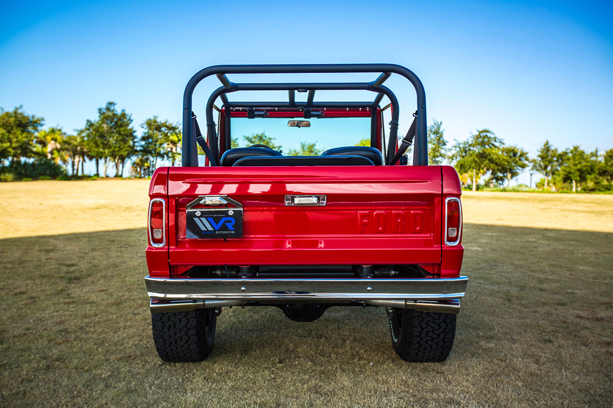 Supercharged 1975 Ford Bronco Rear